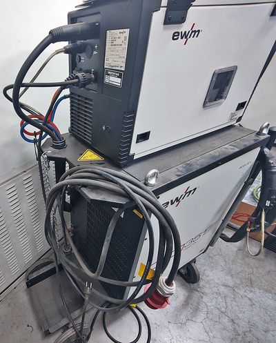 EWM Tetrix 351 + tigSpeed continuous drive 45 coldwire - Inverterschweißgerät + Drahtvorschubgerät