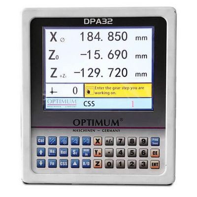 Optimum OPTIturn TX 5216V - Präzisions Leit- & Zugspindeldrehmaschine